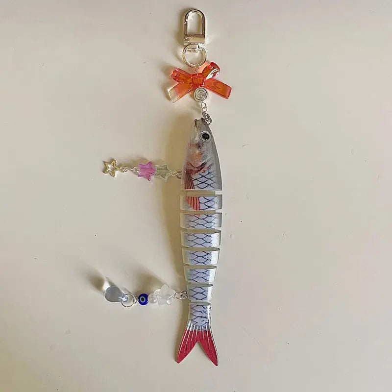 Handmade Fish Keychain, Gift For Fishing Enthusiasts Econic Blanks